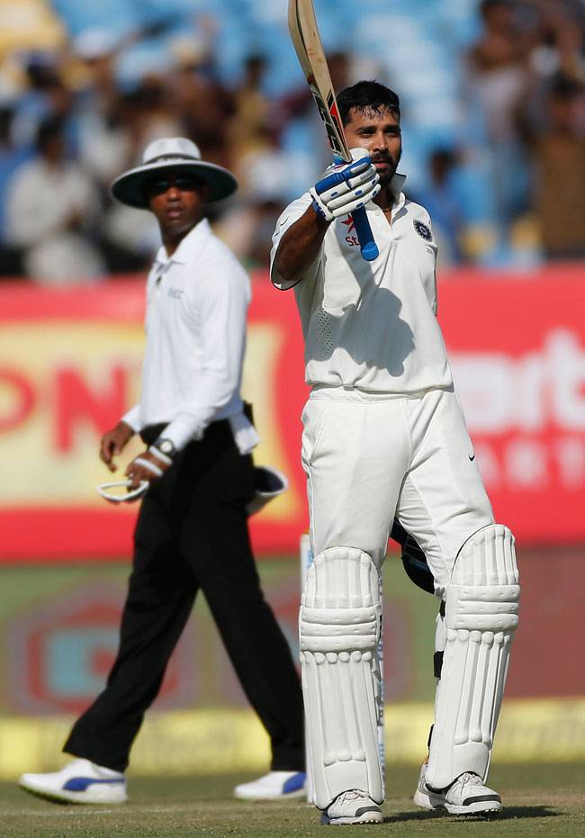 राजकोट पर विजय और पुजारा का खूब चला बल्ला