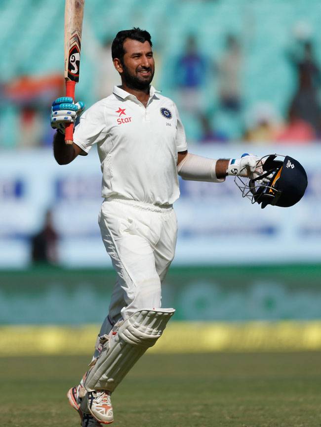 राजकोट पर विजय और पुजारा का खूब चला बल्ला