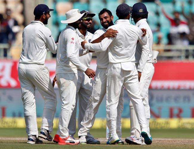 विराट कोहली के 50वें टेस्ट मैच में टीम इंडिया की जीत की झलकियां