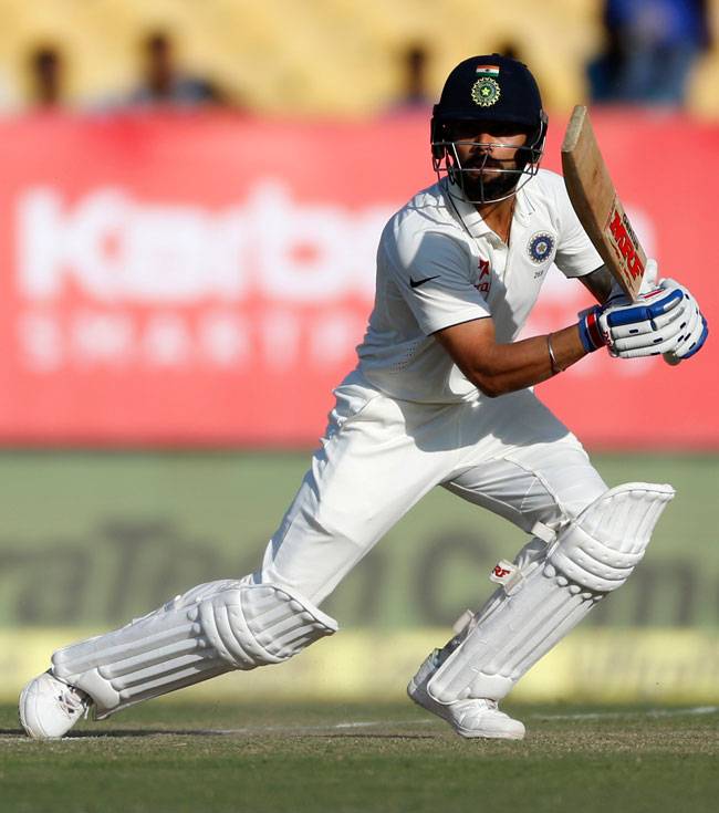 राजकोट पर विजय और पुजारा का खूब चला बल्ला