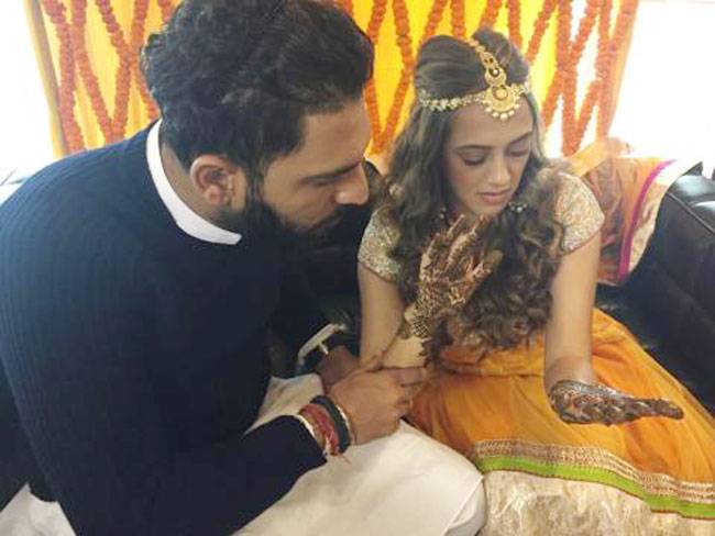 युवराज को बंधा सेहरा, हेजल संग गुरुद्वारे में होंगे फेरे