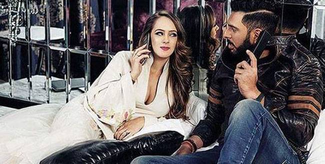 शादी के बाद कुछ ऐसा है युवी-हेजल का अंदाज