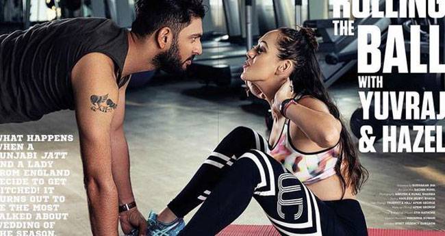 शादी के बाद कुछ ऐसा है युवी-हेजल का अंदाज