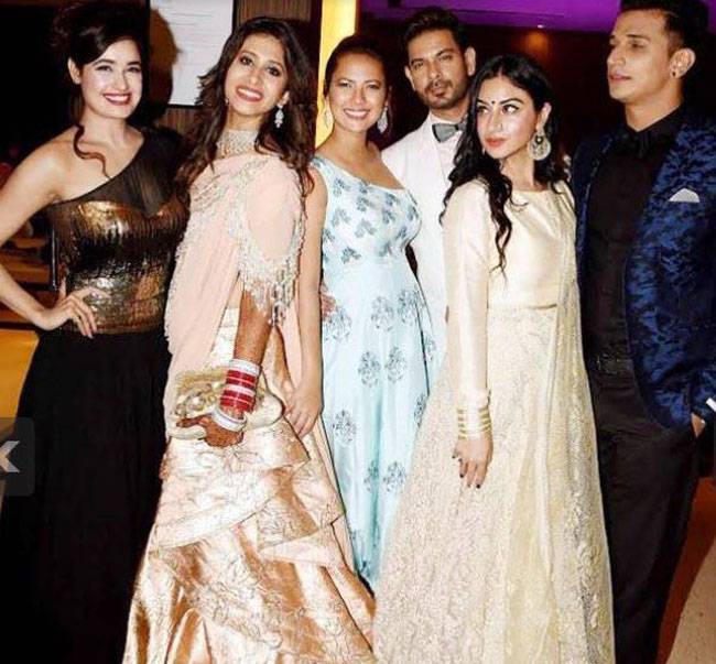 किश्‍वर-सुयश के रिसेप्शन में पहुंचे टीवी के ये सितारे