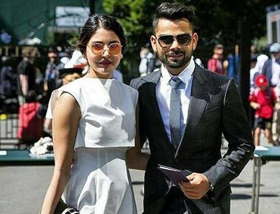 फोटोज में देखें, अनुष्का-विराट की लव केमि‍स्ट्री