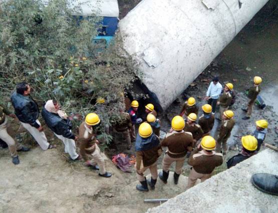 कानपुर में पटरी से उतरे ट्रेन के 15 डिब्बे