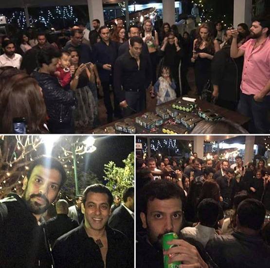 पनवेल में सलमान के बर्थडे सेलिब्रेशन की तस्वीरें...