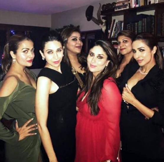 करीना की क्रिसमस पार्टी में पहुंचे सारा और इब्राहिम