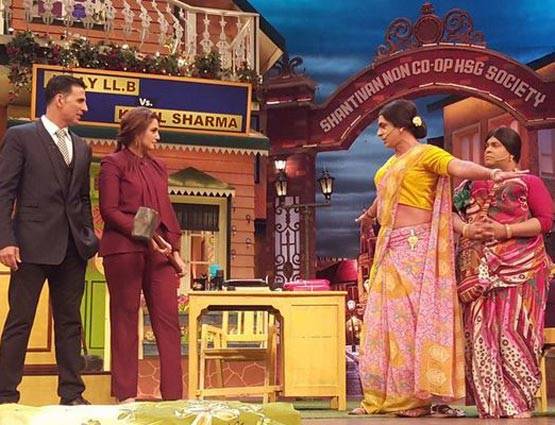 'द कपिल शर्मा शो' बना जॉली की अदालत, देखें अक्षय की मस्ती