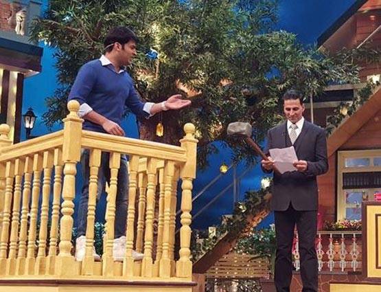 'द कपिल शर्मा शो' बना जॉली की अदालत, देखें अक्षय की मस्ती