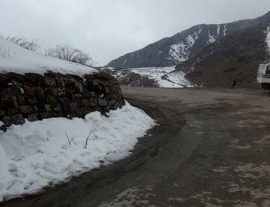 ...बर्फबारी की ऐसी ही तस्वीरें खींचती हैं पर्यटकों को