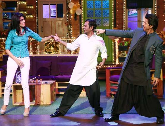 कपिल शर्मा के शो में पहुंची 'रईस' की टीम, देखें मस्तीभरी तस्वीरें