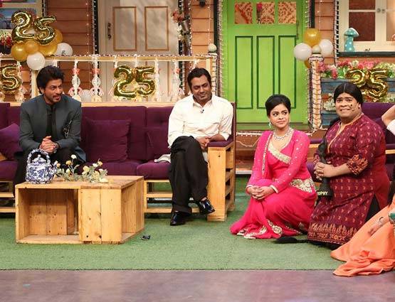 कपिल शर्मा के शो में पहुंची 'रईस' की टीम, देखें मस्तीभरी तस्वीरें