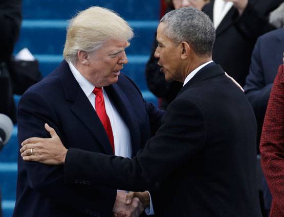 अमेरिका में बनी ट्रंप सरकार, देखें शपथ समारोह की खास तस्वीरें