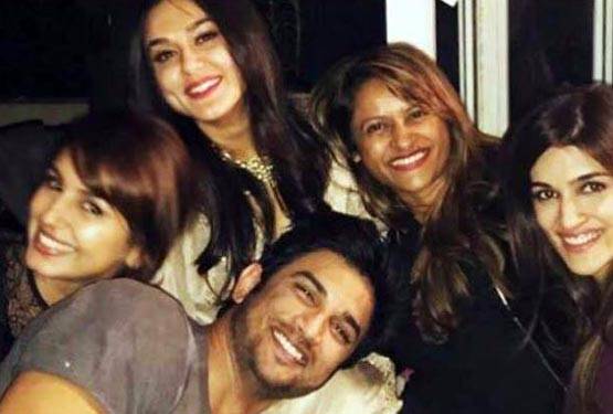 सुशांत के बर्थडे पार्टी में पहुंची कृति, हुमा और प्रीति