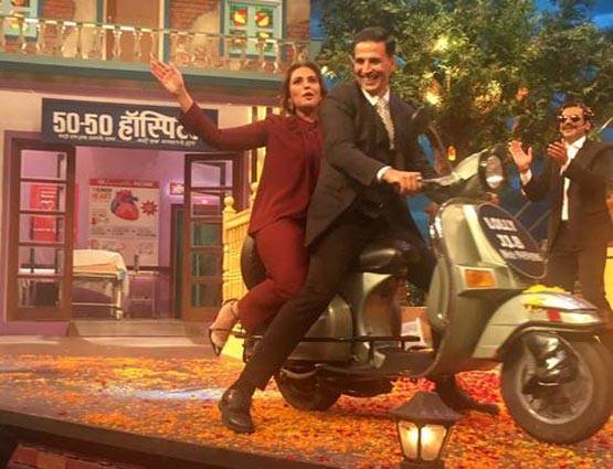 'द कपिल शर्मा शो' बना जॉली की अदालत, देखें अक्षय की मस्ती