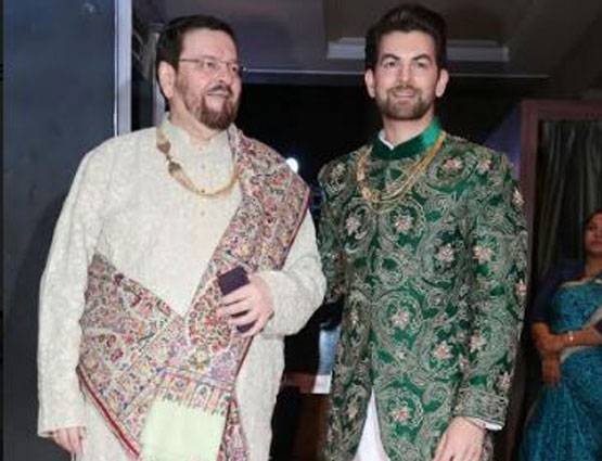 नील नितिन मुकेश के रिसेप्शन में पत्नी जया संग पहुंचे अमिताभ