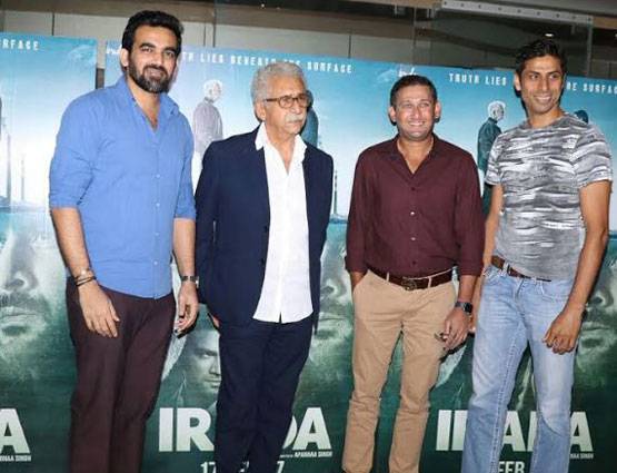 'इरादा' के प्रीमियर पर जहीर खान संग नजर आईं सागरिका घाटगे