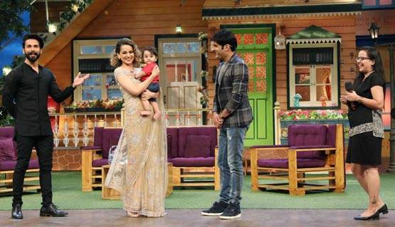 कपिल के शो पर कुछ ऐसे रंग भरे 'रंगून' की टीम ने...