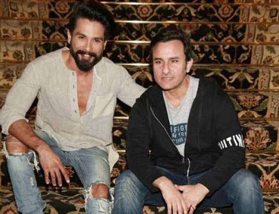 कंगना, शाहिद और सैफ ने दिल्ली में की 'रंगून' मिजाजी