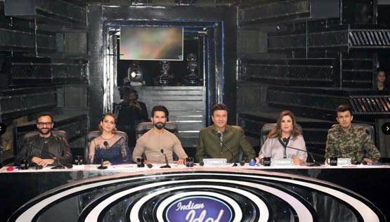 जब 'रंगून' की टीम ने 'इंडियन आइडल' के शो पर जमाया रंग