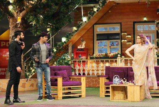 कपिल के शो पर कुछ ऐसे रंग भरे 'रंगून' की टीम ने...