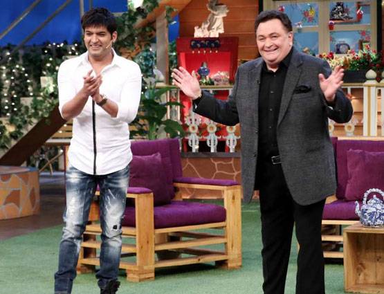 कपिल के शो पर ऋषि कपूर मिले 'नागिन' से