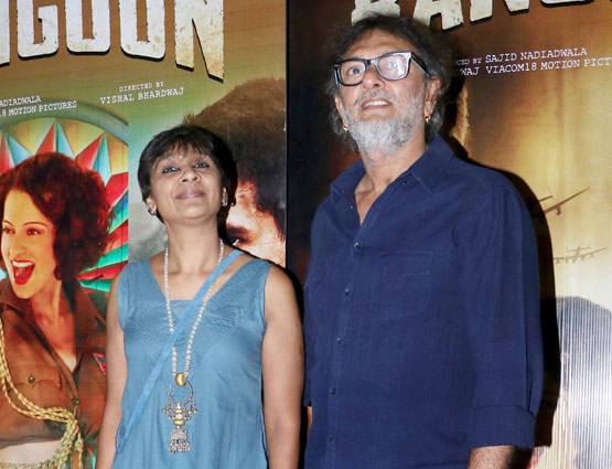 'रंगून' की स्क्रीनिंग पर पहुंचे रणदीप, लेकिन पहचान में नहीं आए...