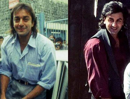 संजय दत्त की बायोपिक में 'खलनायक' बने रणबीर, देखें PHOTOS