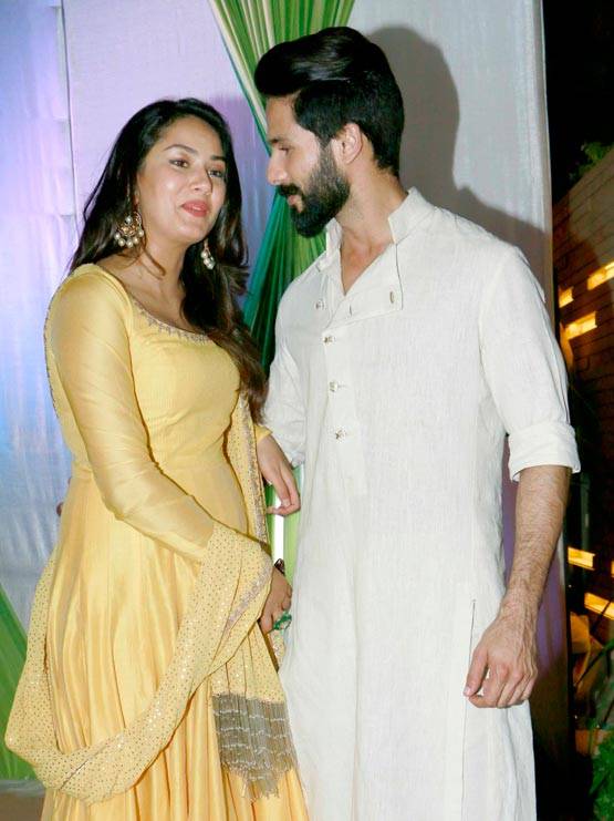 बिग बॉस कंटेस्टेंट मंदाना करीमी की संगीत और मेहंदी में मीरा संग पहुंचे शाहिद