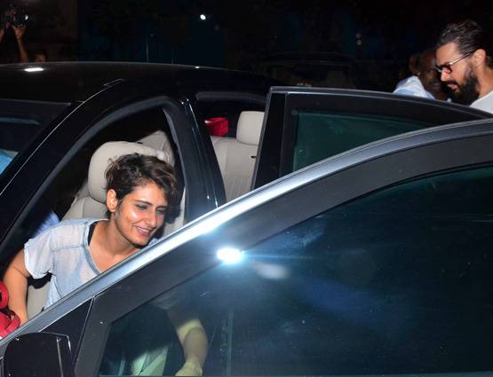 दंगल गर्ल फातिमा के साथ फिटनेस सेंटर में दिखे आमिर खान