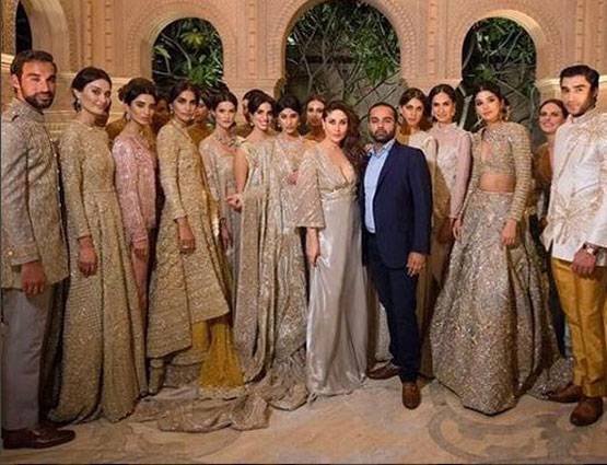 पाक डिजाइनर के लिए दुल्हन बनीं करीना, 84 फीट ऊंचे याट पर PHOTOSHOOT