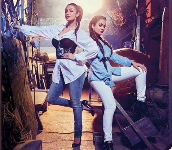 मैग्जीन के कवर पेज पर छाईं मलाइका और अमृता, देखें PHOTOS