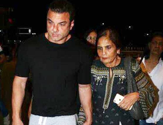 ‘DABANGG Tour’ के लिए रवाना हुए सलमान, सोहेल दिखे मां सलमा के साथ