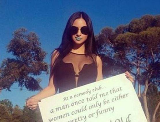 सेनेटरी पैड टैक्स फ्री चाहती है ये मॉडल, इन PHOTOS से सुर्खियों में