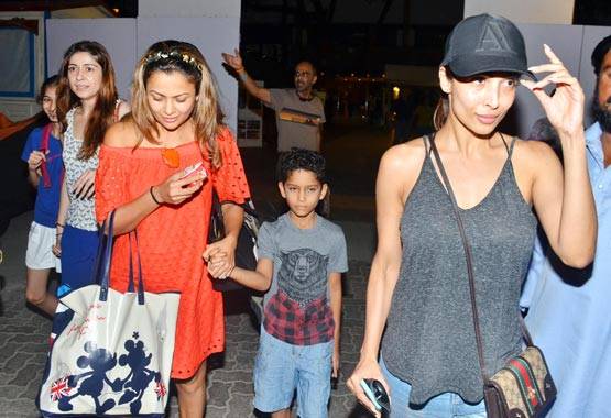 PHOTOS: अपने बेटे से ज्यादा कूल हैं मलाइका अरोड़ा