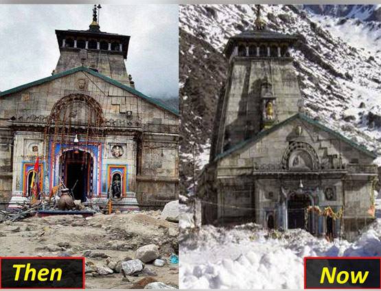 तबाही के बाद इतना बदल गया केदारनाथ, देखें PHOTOS