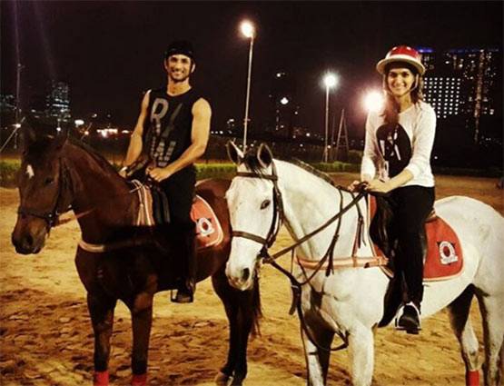 सुशांत ने कृति के साथ शेयर की हॉट वीडियो, ऑफस्क्रीन भी है दोस्ती!