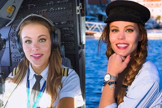 PHOTOS: इन लेडी पायलट की खूबसूरती देख सुपरमॉडल भी शर्मा जाएं!