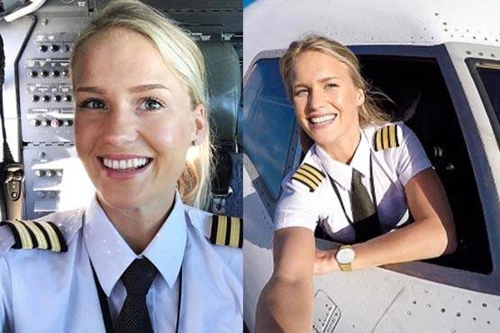 PHOTOS: इन लेडी पायलट की खूबसूरती देख सुपरमॉडल भी शर्मा जाएं!