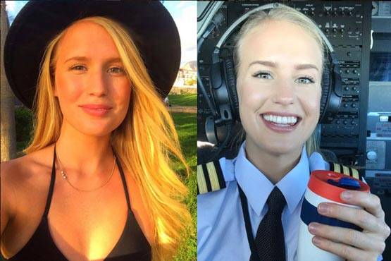 PHOTOS: इन लेडी पायलट की खूबसूरती देख सुपरमॉडल भी शर्मा जाएं!