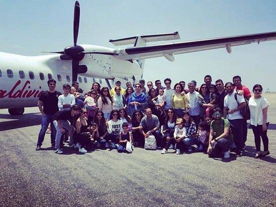 PHOTOS: खानदान में नजर आईं सलमान की गर्लफ्रेंड,मालदीव में ऐसे की मस्ती