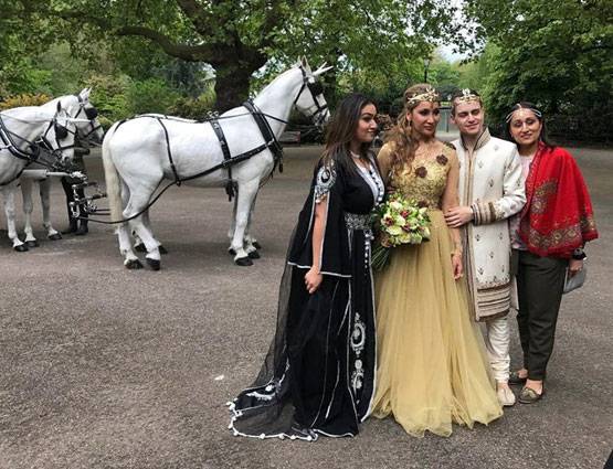 WEDDING PHOTOS: लंदन में हुई सोफिया हयात की शादी, कभी बनी थी नन