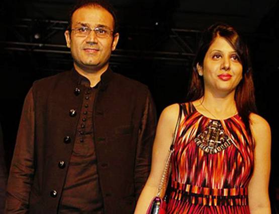 सहवाग ने फिर शेयर की वाइफ आरती की फोटो, खुद को कहा- शांत और सुशील पति