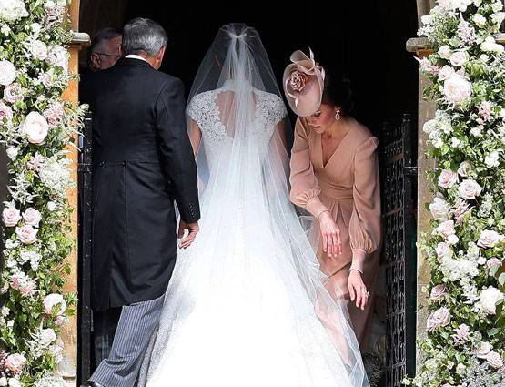 PHOTOS: ब्रिटिश राजकुमारी की बहन पीपा मिडलटन की शाही वेडिंग