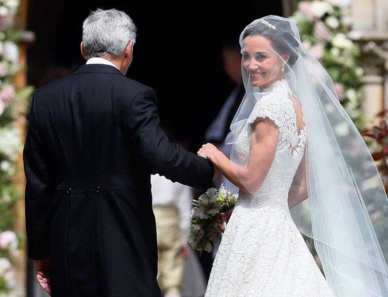 PHOTOS: ब्रिटिश राजकुमारी की बहन पीपा मिडलटन की शाही वेडिंग