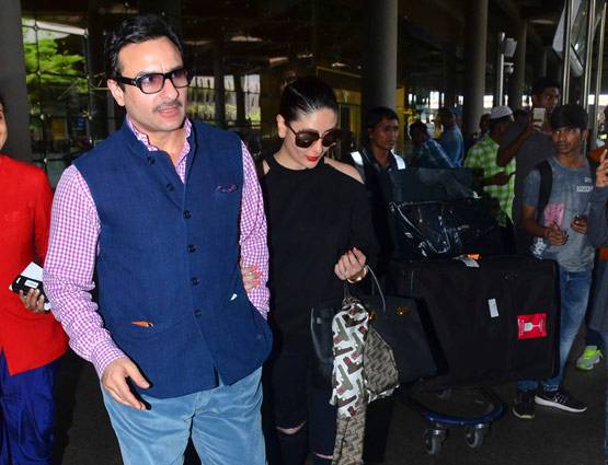 लंदन से सैफ संग लौटीं करीना, देखें PHOTOS