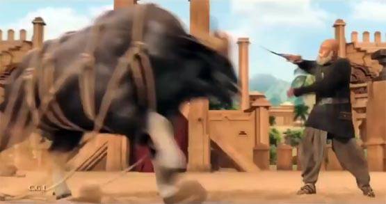 ऐसे शूट हुआ था 'बाहुबली' में भल्लालदेव और सांड के बीच लड़ाई का ये सीन!