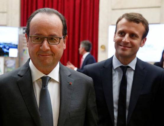 फ्रांस के नए राष्ट्रपति मैक्रोन ने 24 साल बड़ी अपनी टीचर से की थी शादी