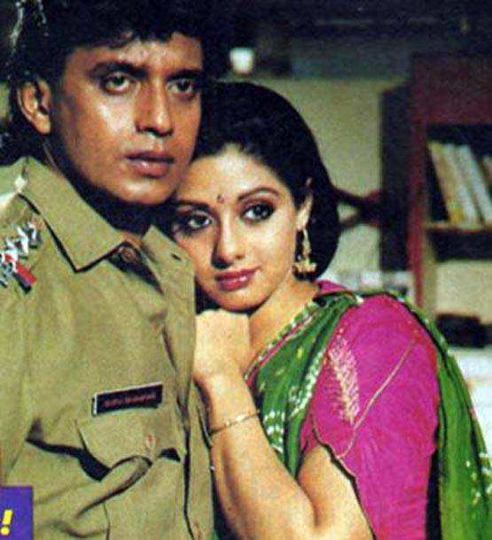 जब मिथुन के साथ लिपलॉक सीन करने पर श्रीदेवी से नाराज हो गए थे उनके घरवाले